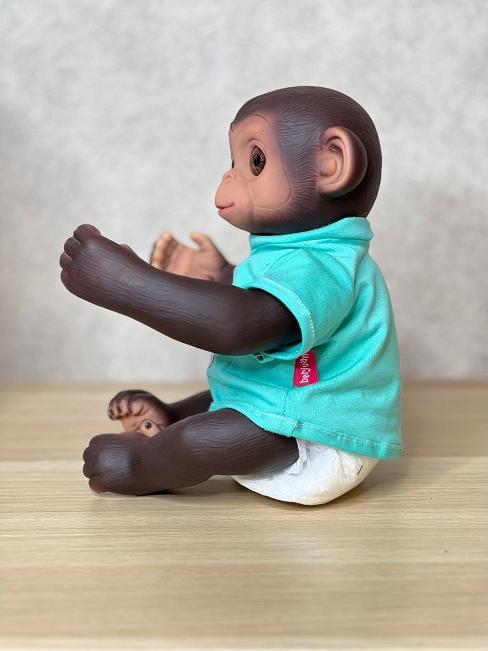 Игрушка мягконабивная 35см АниРеал Обезьянка (60107)