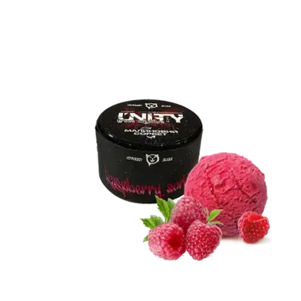 Unity Raspberry sorbet (40g)