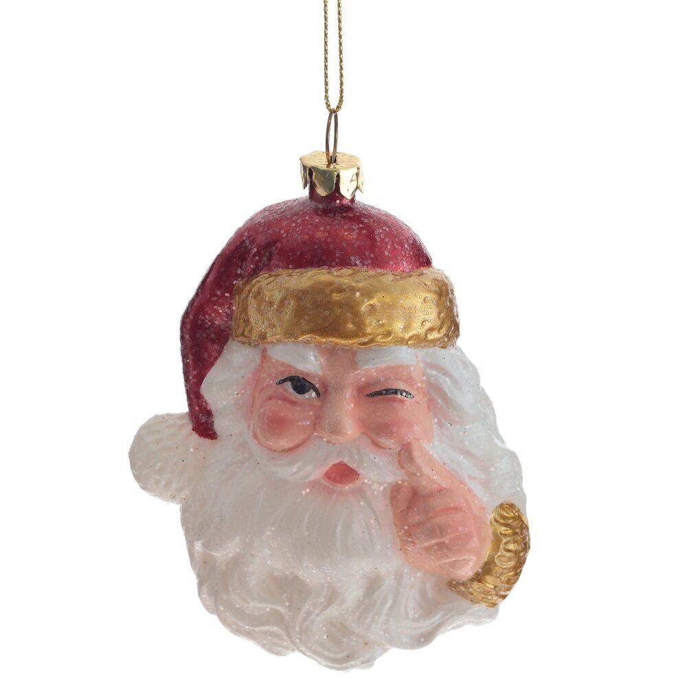 GAEM Украшение новогоднее "Дед Мороз", L8,5 W4,5 H13 см, 2в.