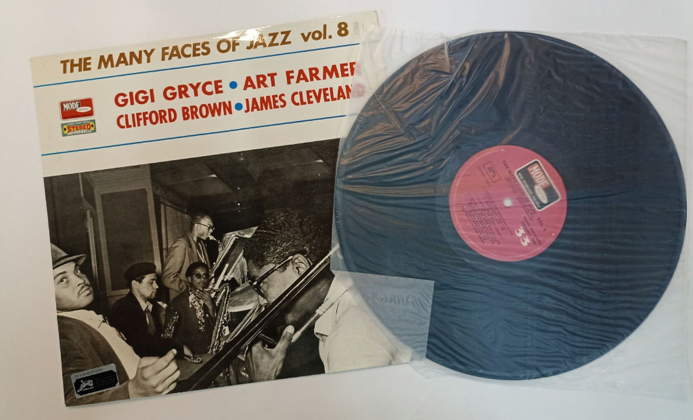 Винтажная виниловая пластинка LP Gigi Gryce Clifford Brown Art Farmer James Cleveland The Many Faces Of Jazz Vol. 8 (France 1973)