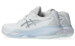 Женские теннисные кроссовки Asics Gel-Resolution X Clay - white/pure silver