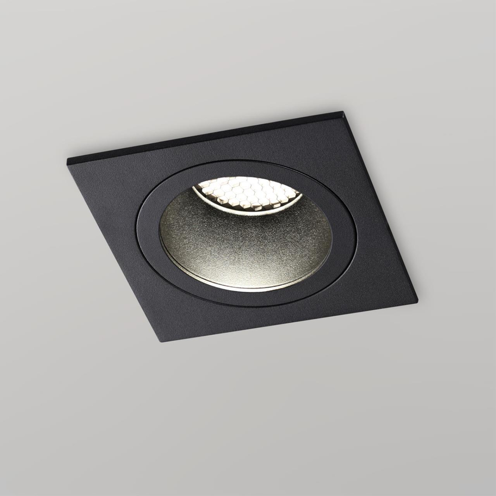 371006 WIR NT25 000 черный Светильник встраиваемый IP20 GX53 12W 220-240V GEMINI