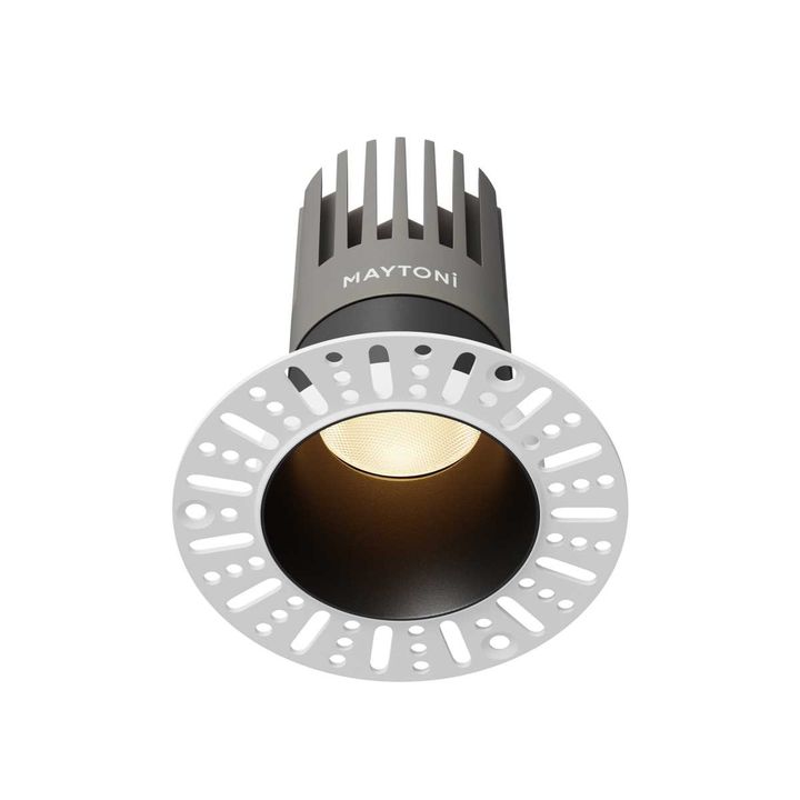 Встраиваемый светильник Maytoni Technical DL122-15W-3K-TRS-B