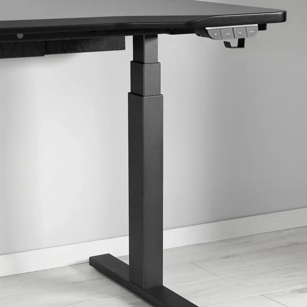 Игровой стол- UTMANING IKEA, УТМАНИНГ ИКЕА, 160х80, черный