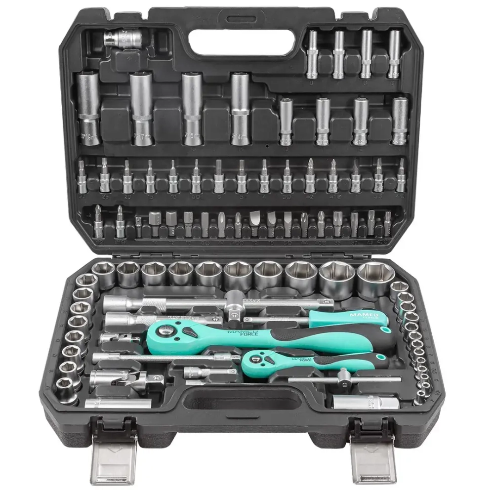 Набор инструментов PROFI 94пр. 1/4'',1/2''(6гр)(4-32мм) MAMEDFORCE MF-4941-5