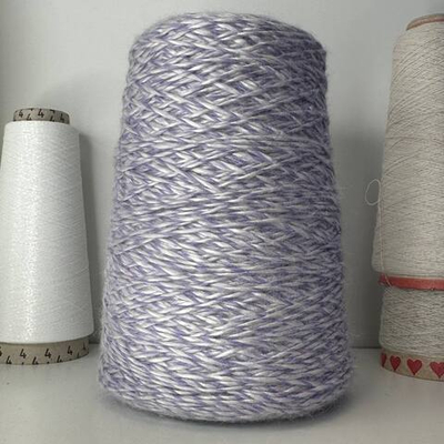 MONALISA - New Mill; 30% альпака, 19% меринос, 6% п/а, 45% п/c; 150м/100гр; цвет: сиренево-белый