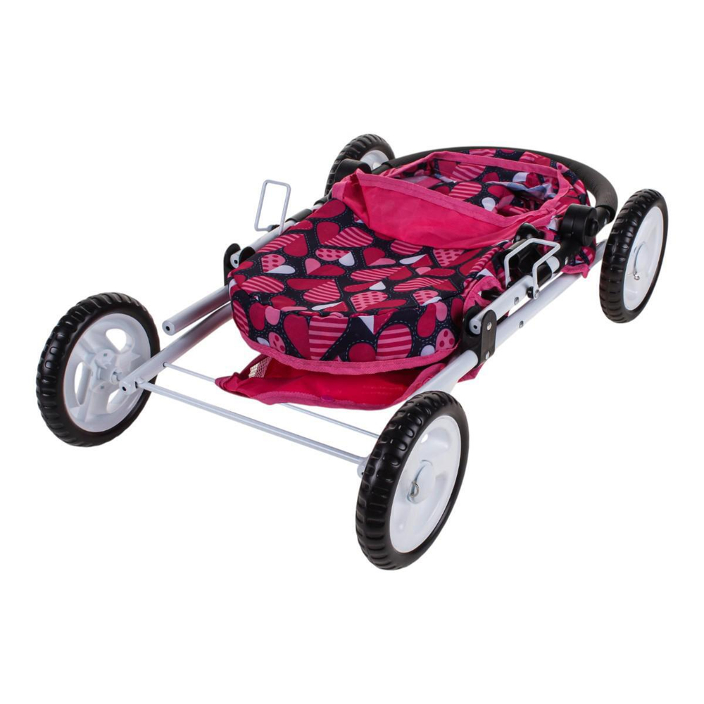 Коляска для куклы лежачая, пакет FL9138