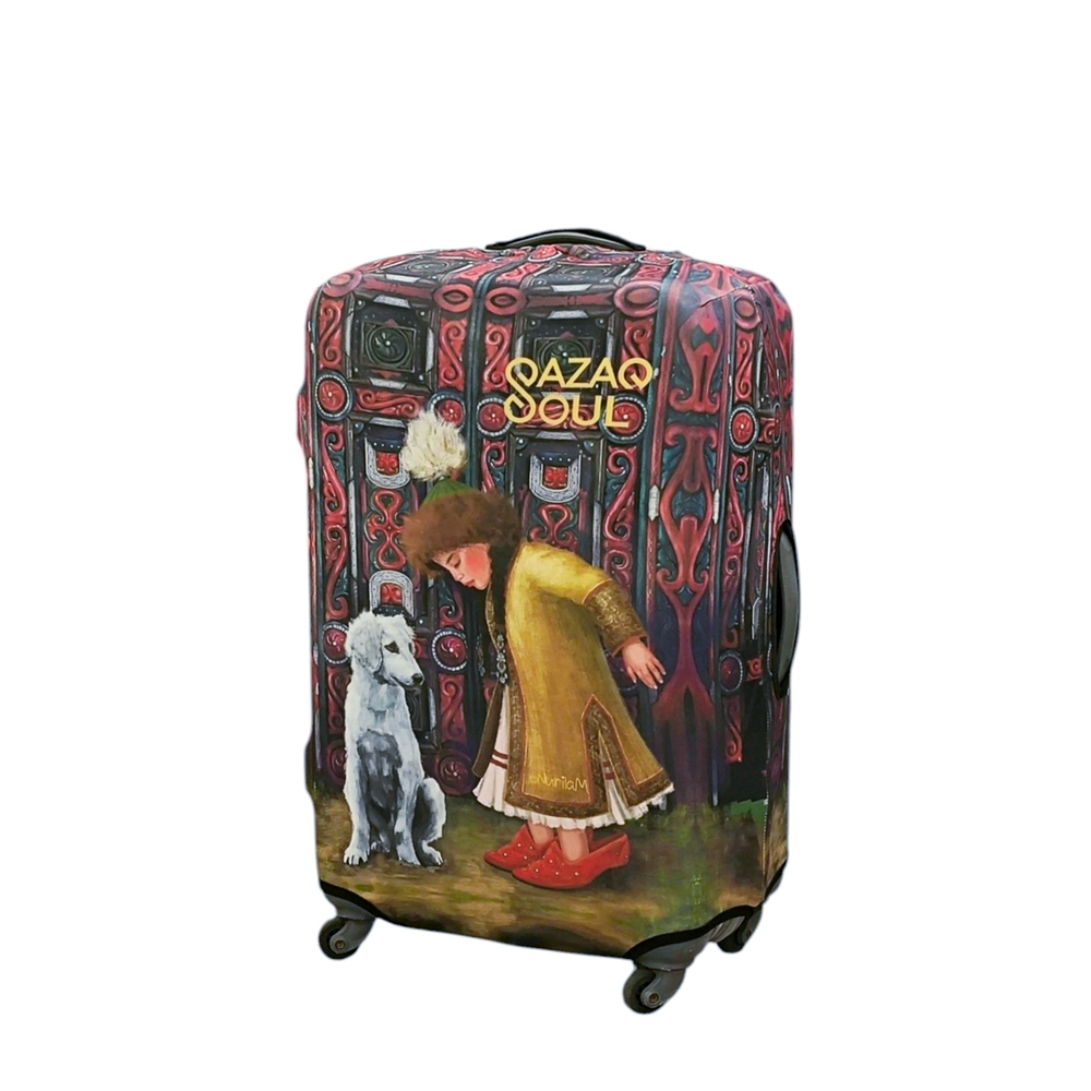 Чехол для чемодана QAZAQ SOUL Мамины туфли