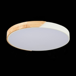 SLE200952-01 Светильник потолочный Белый, Светлое дерево/Белый LED 1*45W 3000K/4000K/6000K