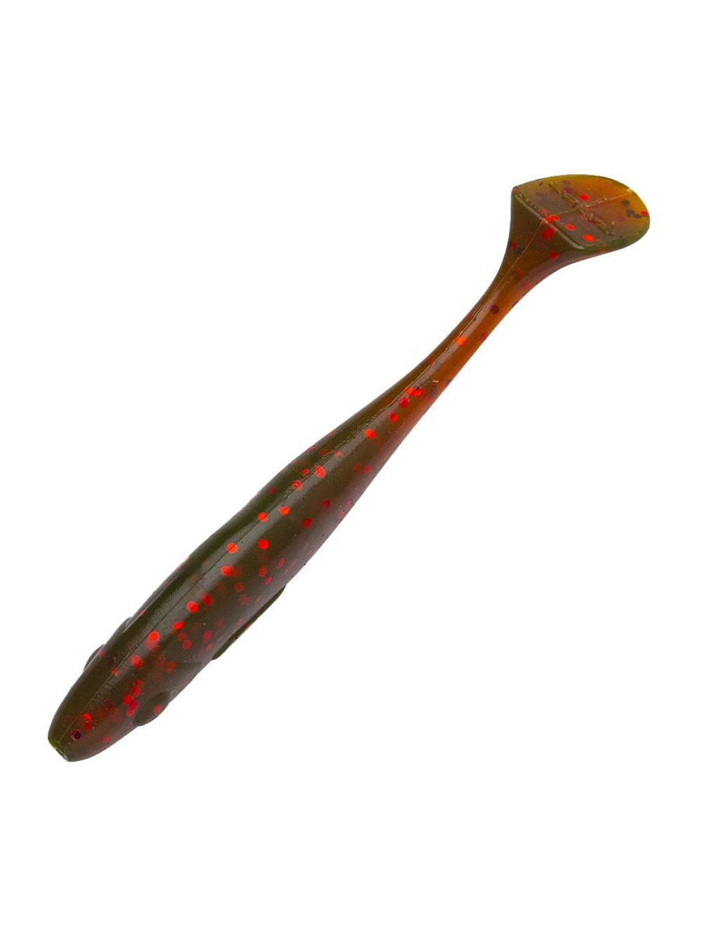 Приманка силиконовая виброхвост Gator Gum, 9 см, 5 шт, RedCoke