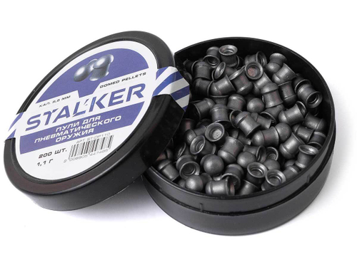 Пульки STALKER Domed Pellets 5.5мм вес 1,1г (200 штук) (ST-DP110)