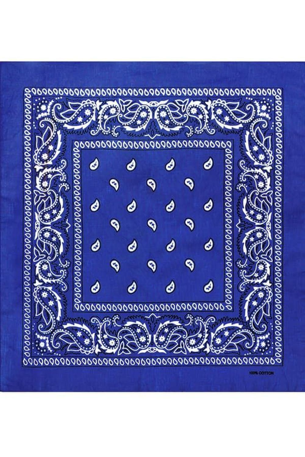 Синяя бандана фото