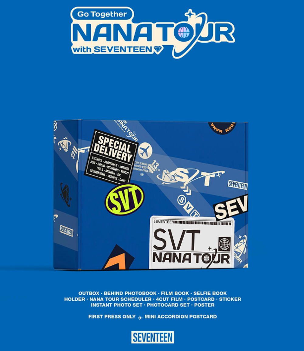 SEVENTEEN - NANA TOUR with SEVENTEEN 2024 MOMENT PACKAGE