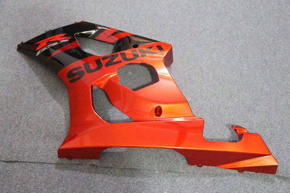 Комплект пластика для мотоцикла Suzuki GSX-R1000 03-04 Красно-Черный