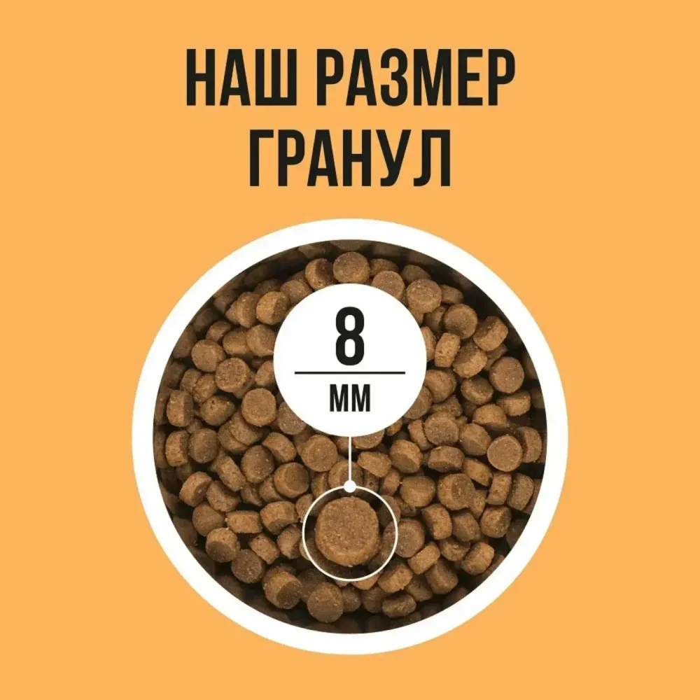 Уценка! Повр.упак./ Сухой корм BOWL WOW для кошек с чувствительным пищеварением с индейкой, курицей и тыквой