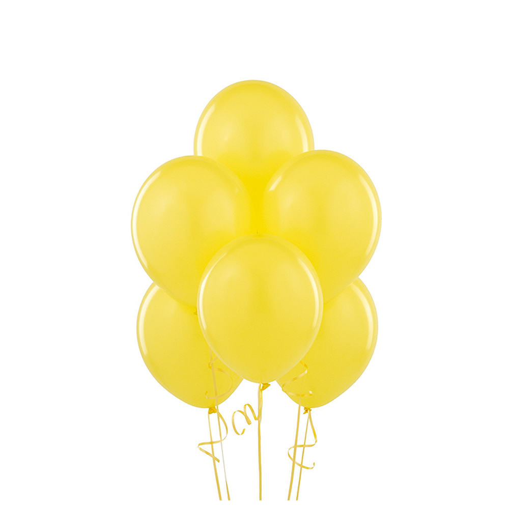 Желтый воздушный шар, 36 см