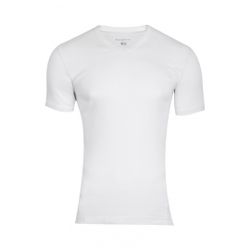 Мужская футболка белая V-neck BUGATTI 050004/6061 110