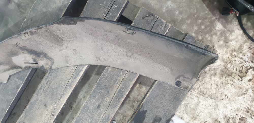 Юбка заднего бампера Toyota RAV4 IV (XA40) 15-19 Б/У Оригинал 521690R060