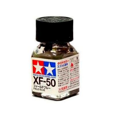 XF-50 Краска Tamiya Полевая Синяя Матовая (Field Blue), эмаль 10мл