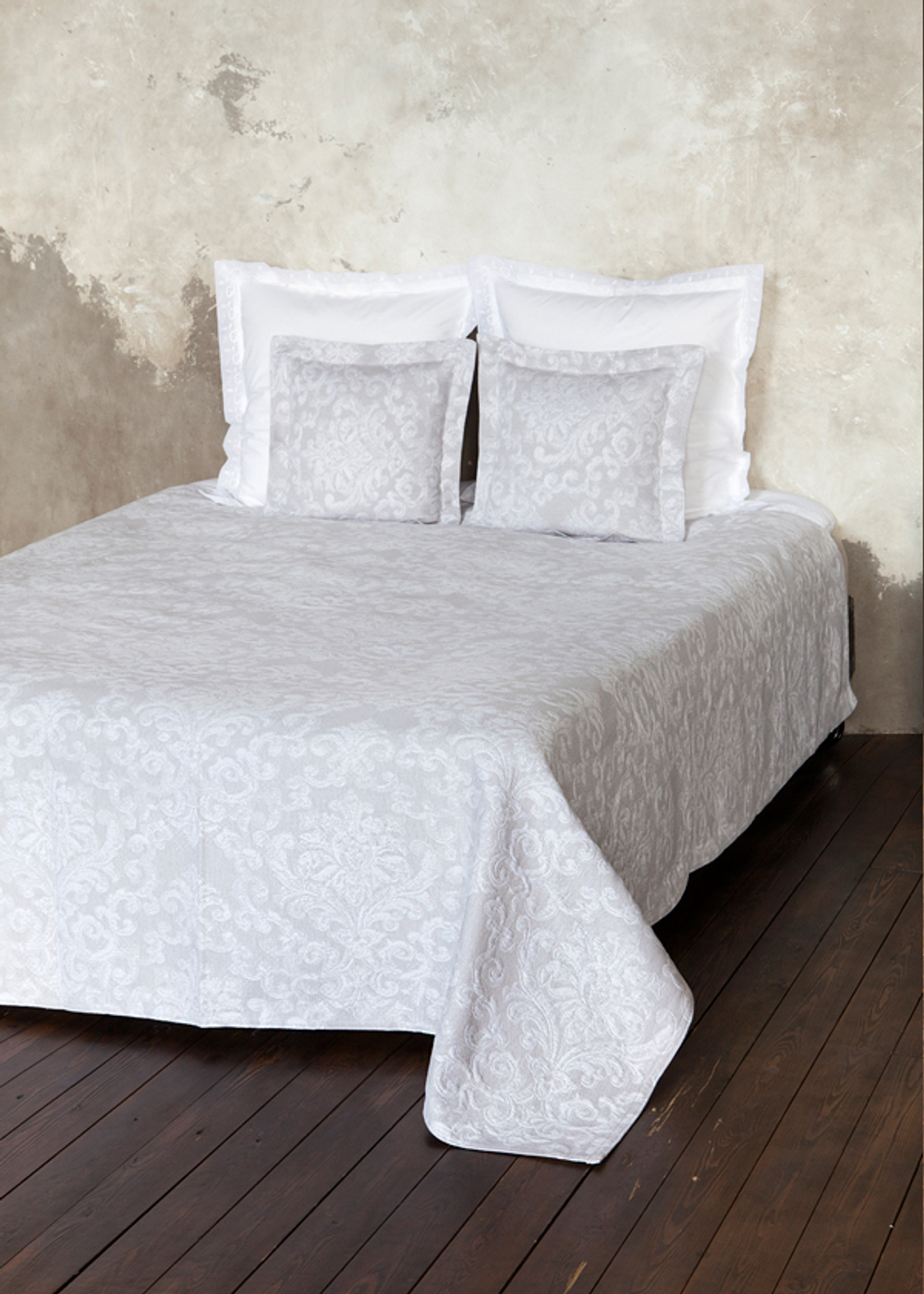 Покрывало 220x240 Luxberry Shabby серое