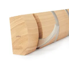 Настенная вешалка Flip 5 крючков натуральное дерево