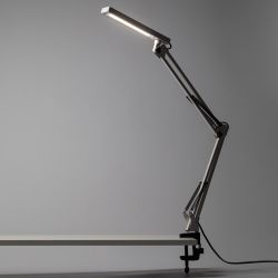 Настольный светильник ЭРА NLED-507-8W-W светодиодный на струбцине белый