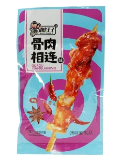 Набор острых Азиатских снеков ассорти вкусов 10 шт