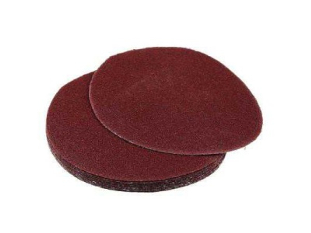 Круг наждачный шлифовальный с липучкой  Р80*D125мм Ермак (10шт/уп)(200уп/кор)