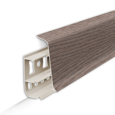 Плинтус Deconika 55 мм 215 Дуб снежный (55х21х2200 мм)