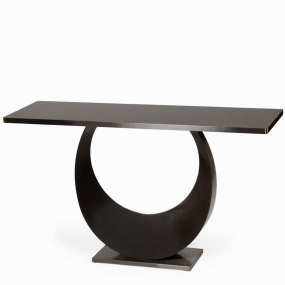 Консоль Optional Modern 150х86 см, темно-серая керамика