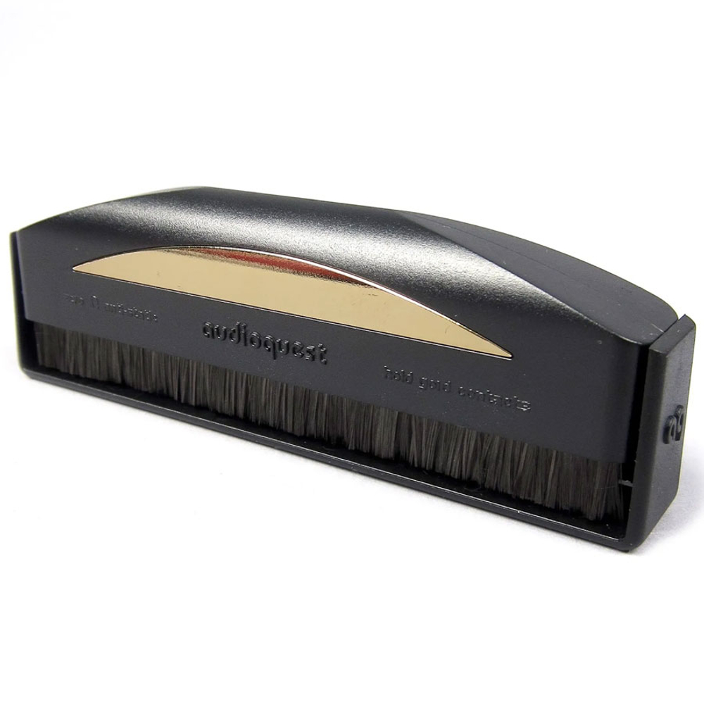 Щетка для виниловых пластинок AudioQuest Anti-Static Record Brush, Gold