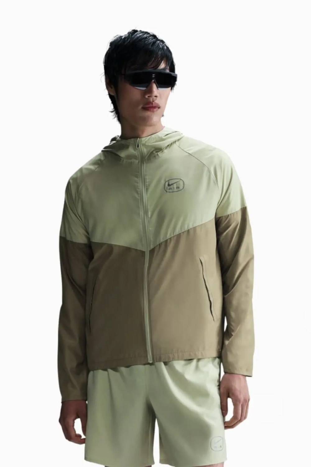 Куртка Nike Air Woven - зеленый