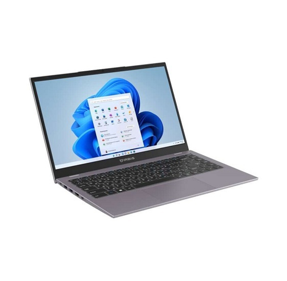 Ноутбук  Irbis 14NBP3003 14 ", Core i5, 16 Гб RAM, 512 Гб SSD, Iris Xe Graphics, Серый