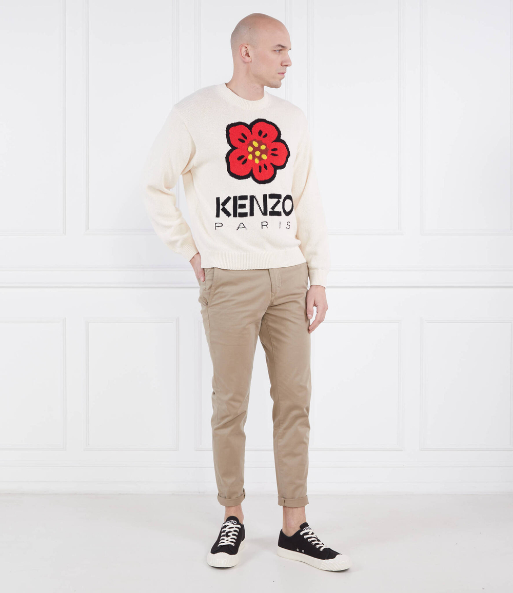 Свитер Kenzo - кремовый (FD55PU3803LD)