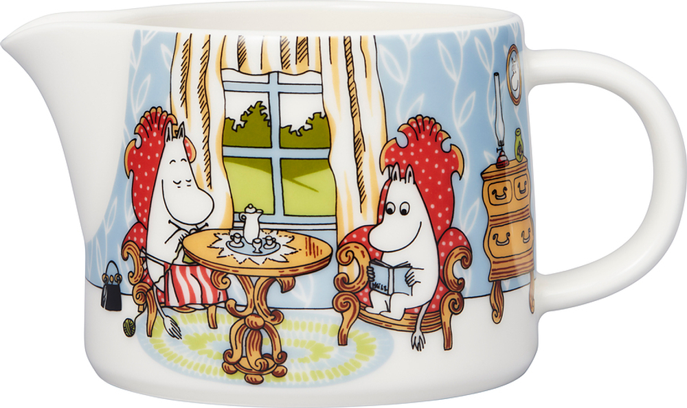 Молочник Arabia Finland Muminki Afternoon In Parlor, фарфор