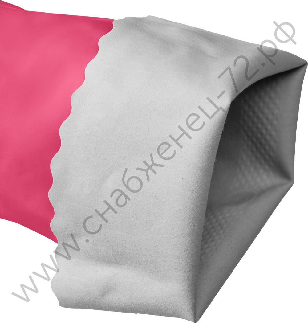 ЗУБР латекс+ р.M, хозяйственно-бытовые стойкие к кислотам и щелочам, латексные перчатки (11250-M)