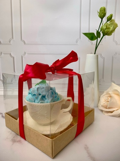 Чайная пара "Гортензия" - 150 грамм;(8 марта)