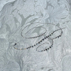 Покрывало 270х270 Blumarine Petra Speccio жемчужно-серое