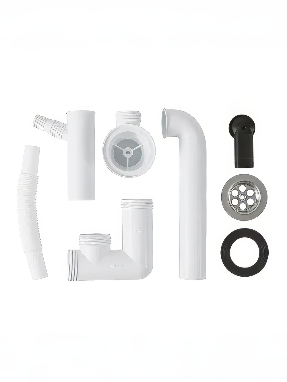 Пластиковая техническая раковина PRO MAX WHITE