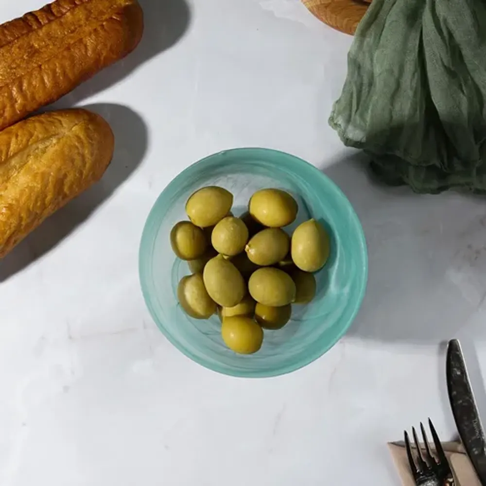 Салатник 350 мл d 12,5 см h10 см Green Sky конус матовое стекло P.L. Proff Cuisine [4]