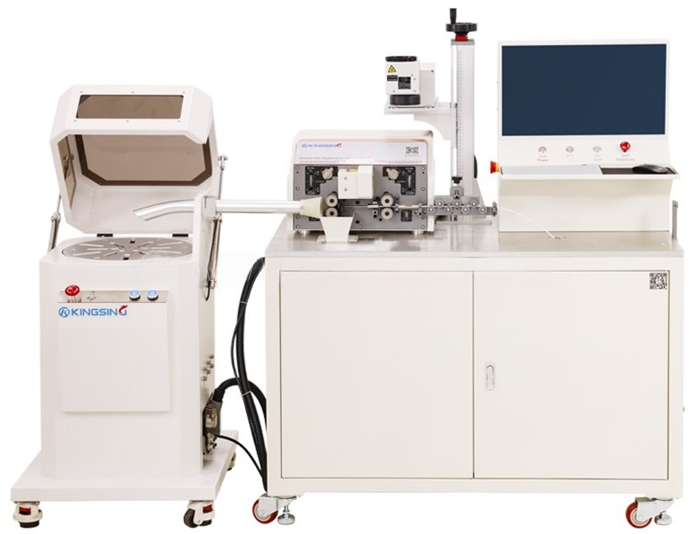 Станок для резки, зачистки и маркировки провода KS-W1010LC