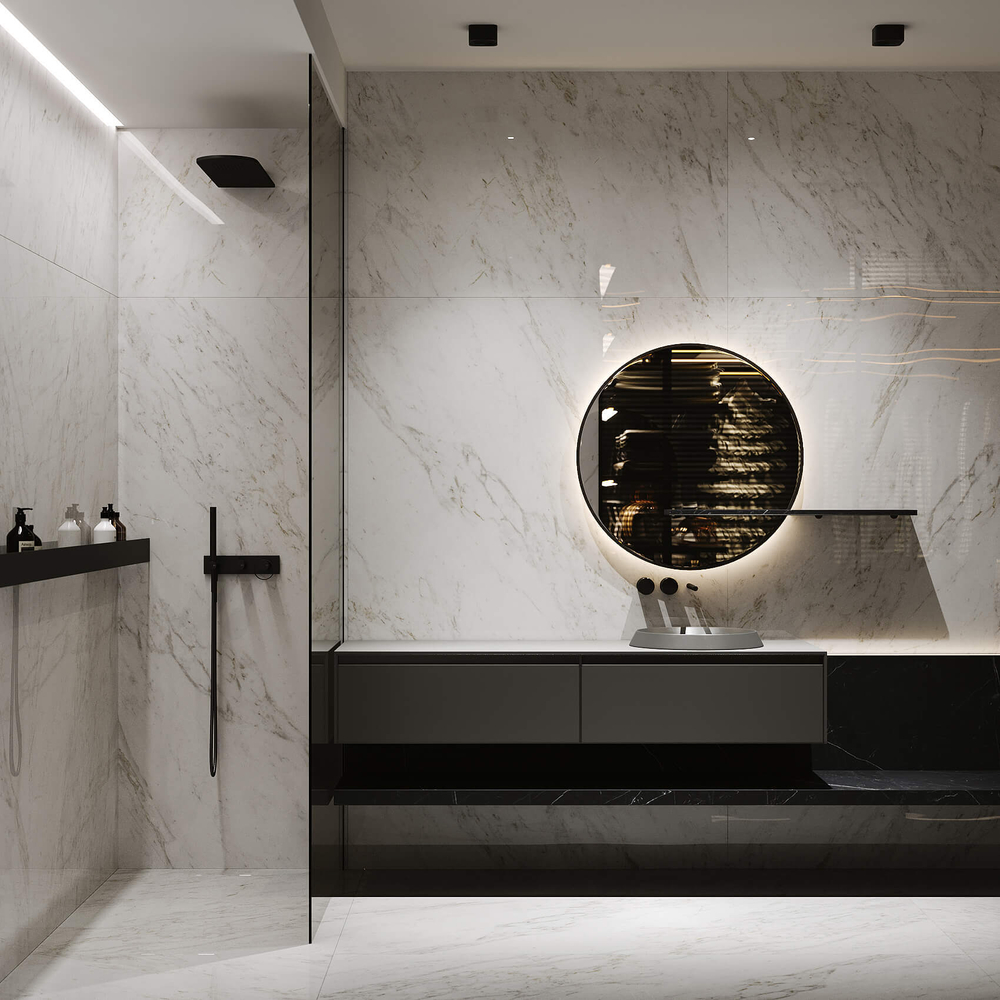 ARTCER 1XL Rok Carrara White Matt 120x180