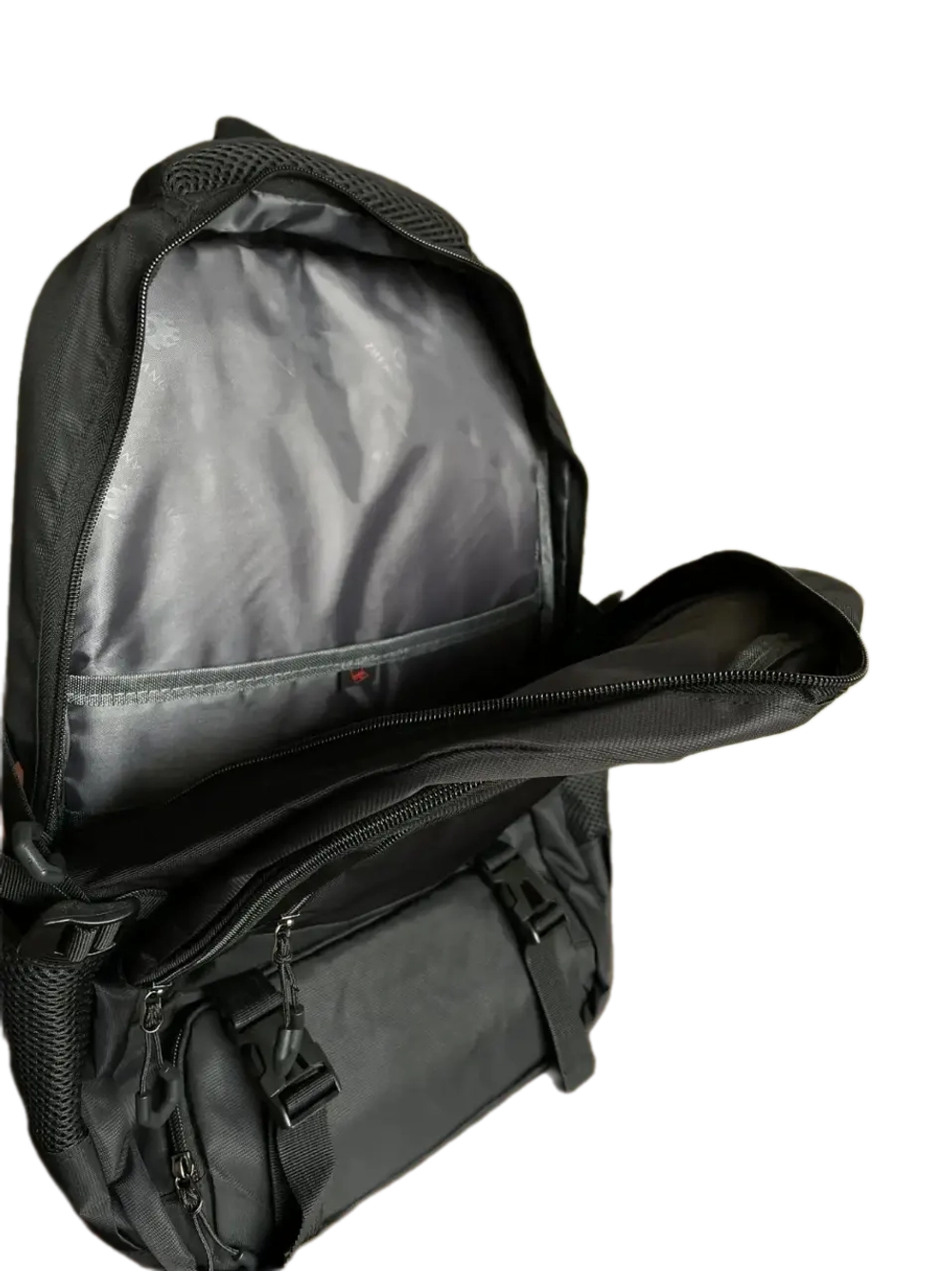 Рюкзак универсальный усиленный QOZA, черный, 17 л