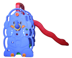 Детский комплекс Капризун Слоник с волнистой горкой