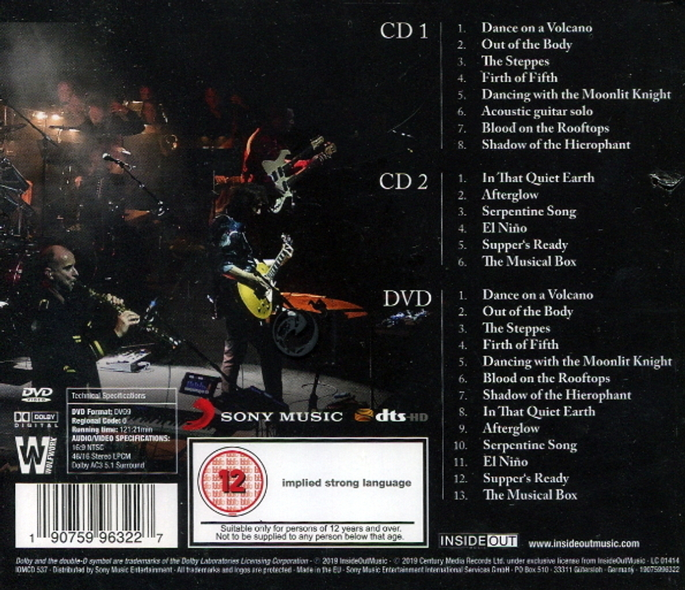 Steve Hackett / Genesis Revisited Band & Orchestra (2CD+DVD)