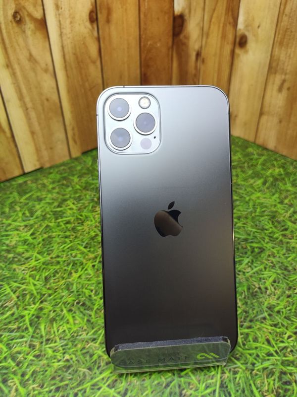 Смартфон Apple iPhone 12 Pro 128 ГБ, nano SIM+eSIM, графит (Витринный)