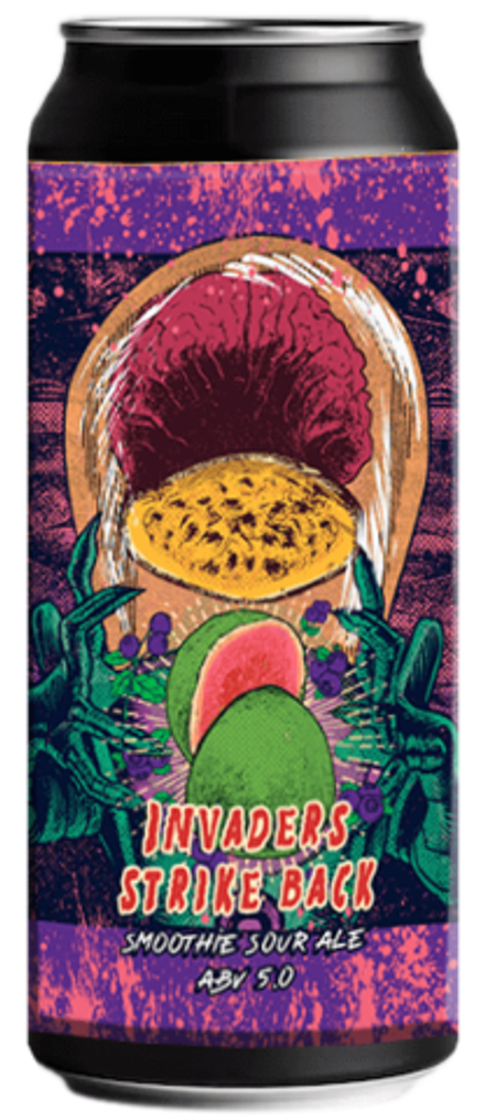 Пиво Селфмэйд Инвейдерс Страйк Бэк / Selfmade Invaders Strike Back 0.45 - банка
