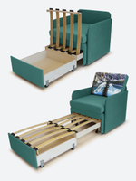 Кресло-кровать "Миник" с подлокотниками Dream Mint купон Пейзаж