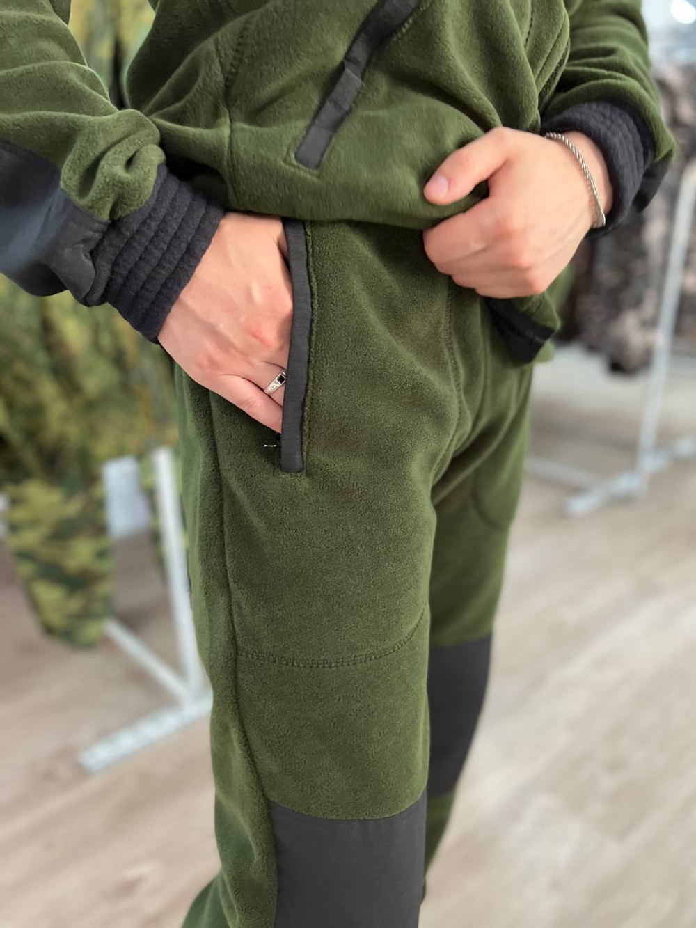 Костюм флисовый / олива