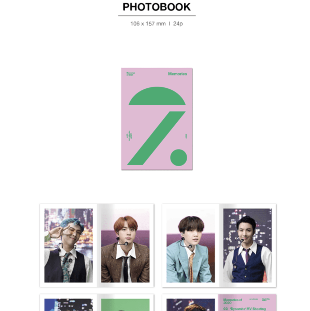 Набор BTS - BTS MEMORIES OF 2020 DC